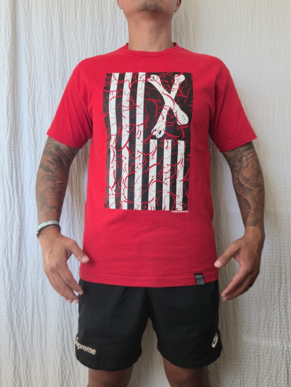 Vintage Dissizit! Crossbone Flag Compton CA Shirt Medium